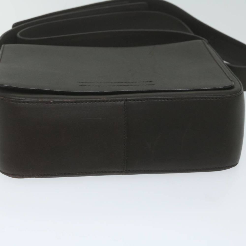 PRADA Shoulder Bag Leather Brown Auth 63403 - Picture 15 of 16